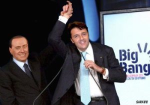 Patto del Nazareno. Berlusconi e Renzi