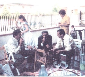 Caso Catania. Foto con il giudice Gennaro, il boss Rizzo e un suo prestanome, geometra Finocchiaro