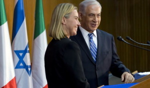 Federica Mogherini, la nuova Mrs PESC con Netanyahu