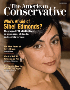 Sibel Edmonds autrice articolo originale cooperazione terroristica