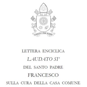 Copertina dell'Enciclica di Francesco