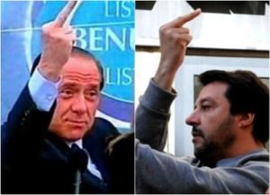 Berlusconi e Salvini sull'Europa