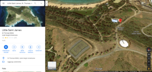 Il "campo da tennis" nell'isola Little Saint James di Jeffrey Epstein