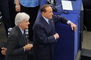 Antonio Rinaldi e Silvio Berlusconi
